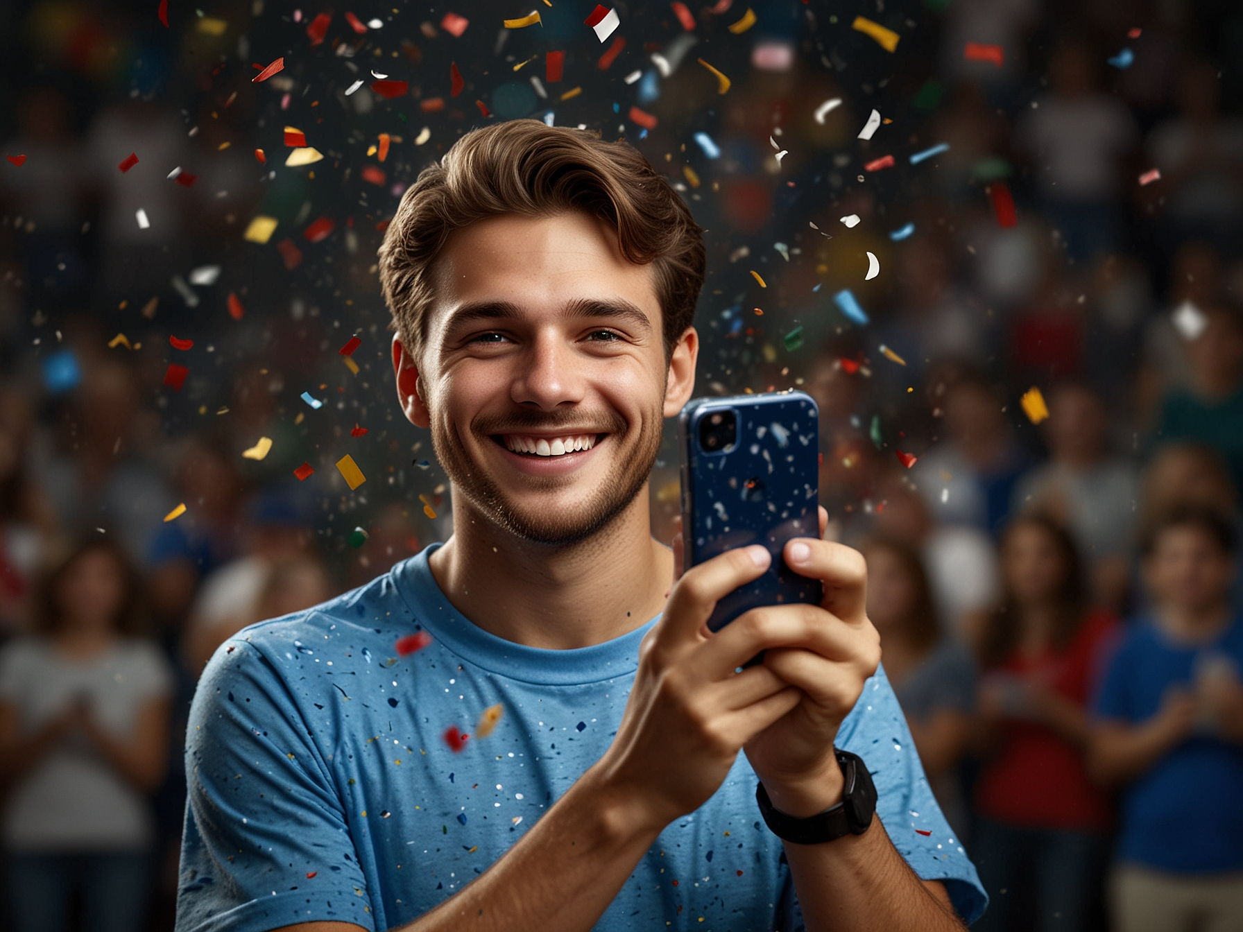 Celebration and bonus reveal