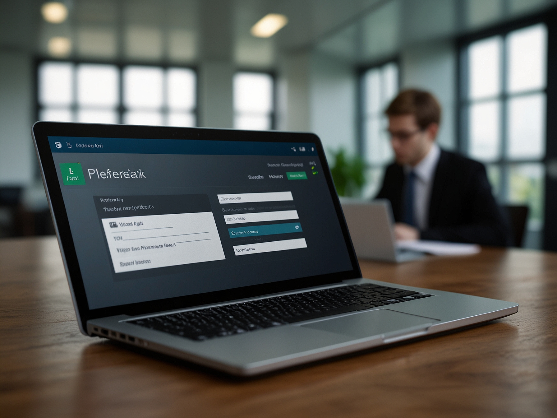 Secure login illustration